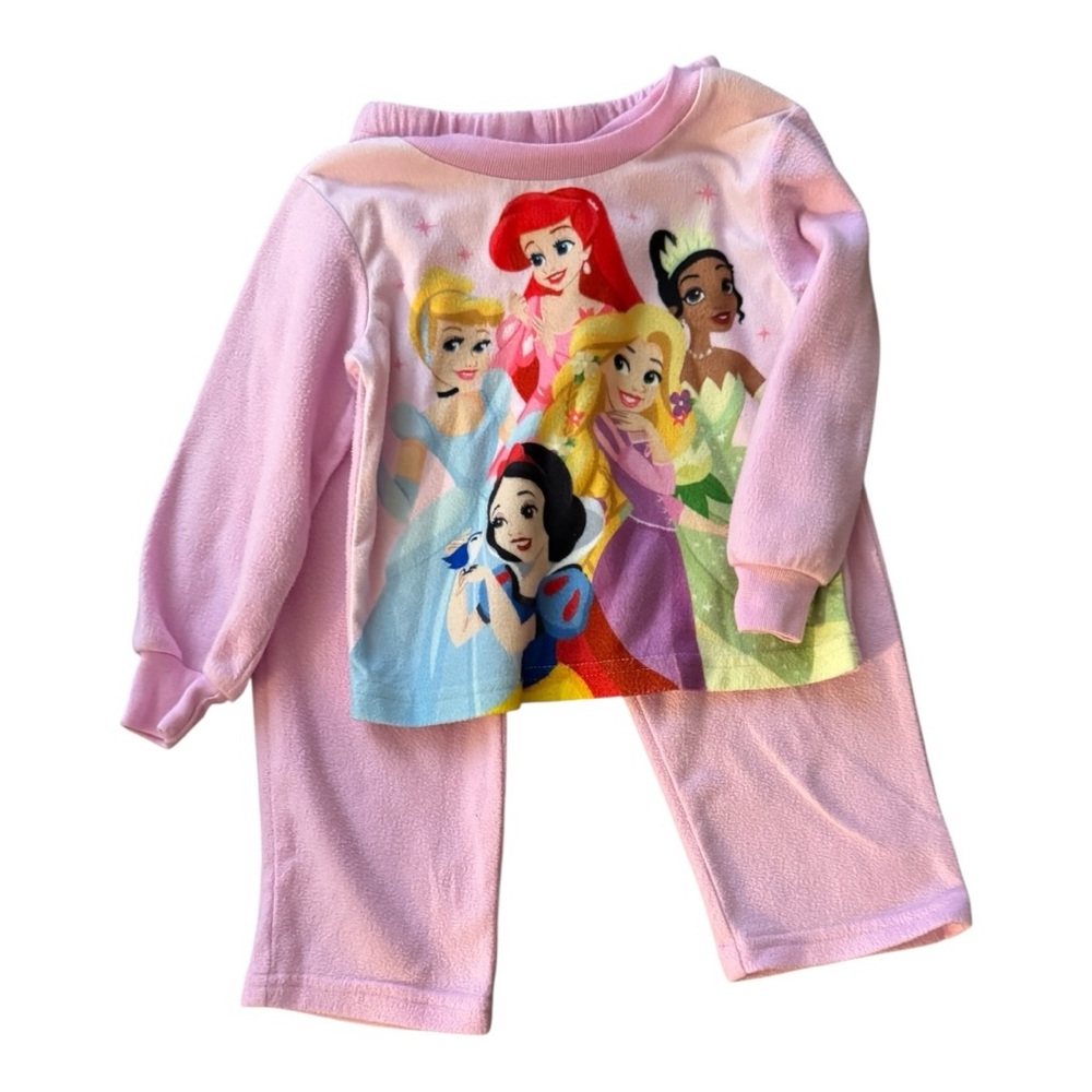 Disney Kids Pajama Set - Pink, Blue, Purple - Picture 4 of 7